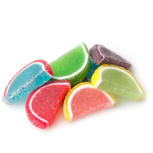 Oh! Nuts Jelly Fruit Slices - Large Assorted Sugar Candy - 3 LB ...