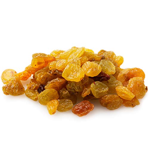 Oh! Nuts Jumbo Golden Raisins | 32Oz Bulk Bag Of Fresh Sun Dried