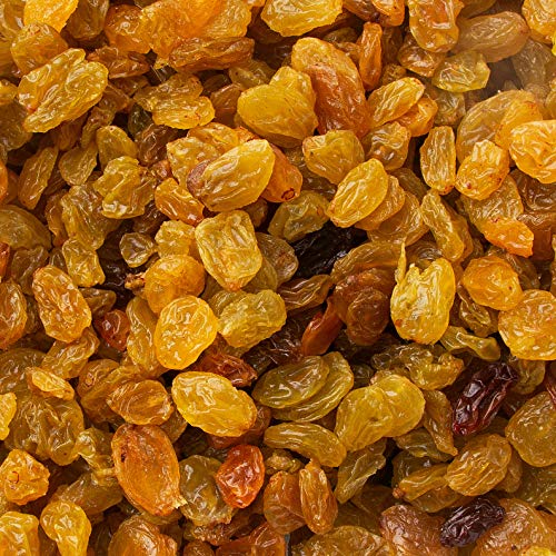 Oh! Nuts Jumbo Golden Raisins | 32Oz Bulk Bag Of Fresh Sun Dried