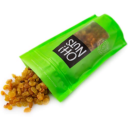 Oh! Nuts Jumbo Golden Raisins | 32Oz Bulk Bag Of Fresh Sun Dried