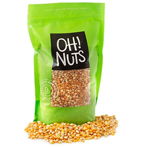 Oh! Nuts Popcorn Kernel Seeds | Bulk 5Lb Bag Of 100% All Natural