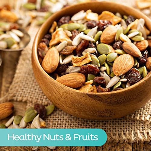 Oh! Nuts Trail Mix Snack Pack - Dried Fruits, Berries, Salted An Oh! Nuts Trail Mix Snack Pack - Dried Fruits, Berries, Salted An