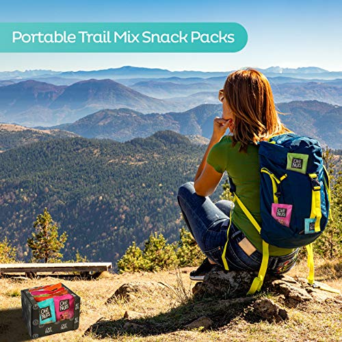 Oh! Nuts Trail Mix Snack Pack - Dried Fruits, Berries, Salted An Oh! Nuts Trail Mix Snack Pack - Dried Fruits, Berries, Salted An
