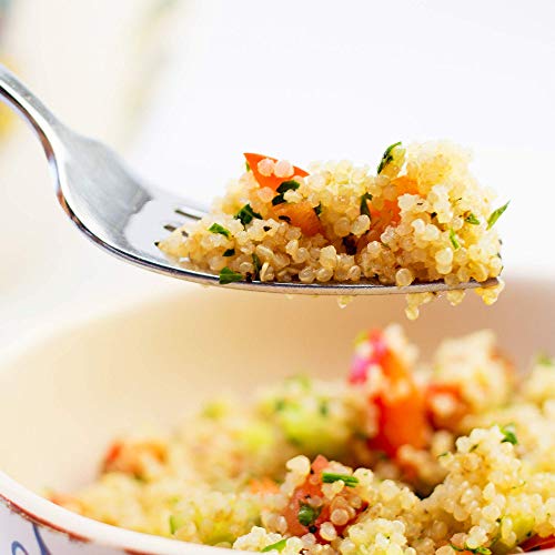 Oh! Nuts White Quinoa Bulk 3Lb Seeds | Grain-Like Plant Protein