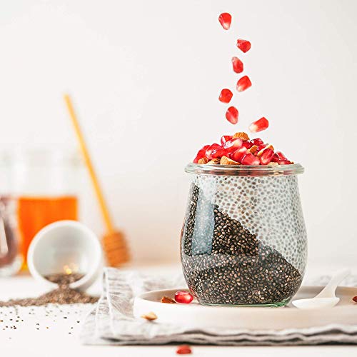 Oh! Nuts Whole Raw Black Chia Seeds | Healthy Superfood In Shelf