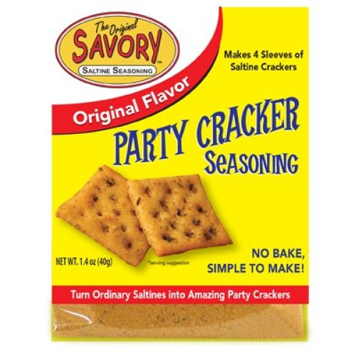Savory Saltine 2-Pack -- 1 Garden Dill, 1 Classic Original Plus
