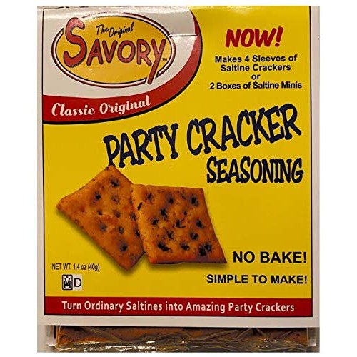 Savory Saltine Seasoning 2-Pack -- 1 Original, 1 Texas Chipotle