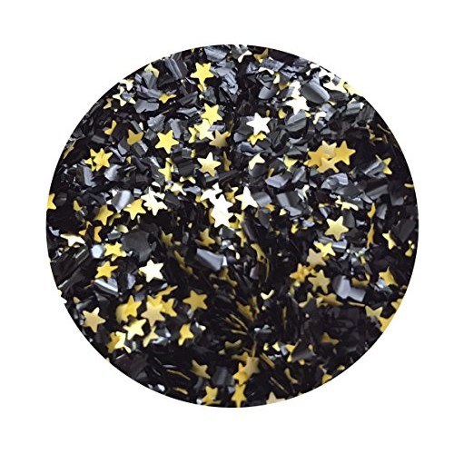 Edible Glitter Pick Up Your Color 1/4 Oz. Flakes, Stars, For Cak