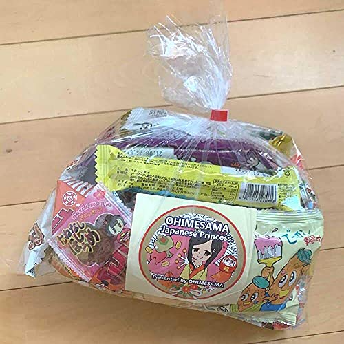 Japanese Snack Assortment 40 Pcs Of 32 Types Full Of Dagashi,