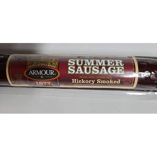Armour 1877 Hickory Smoked Summer Sausage, 24 Oz Sticks 6 Pack