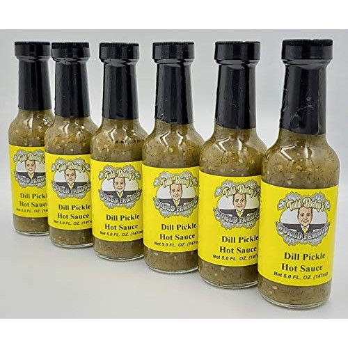 Todd Bosleys World Famous Dill Pickle Hot Sauce 6 Pack