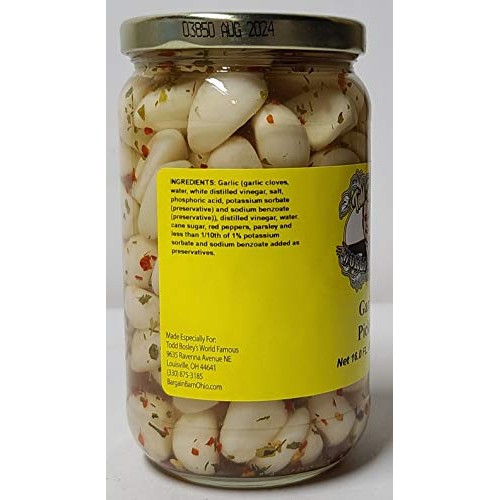Todd Bosleys World Famous Pickled Garlic 2 Pack