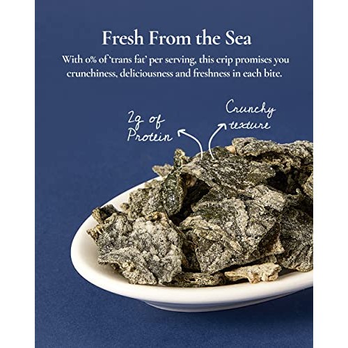 OHS DRIED SEAWEED CRISPS Pack of 3 - Traditional Korean Health...