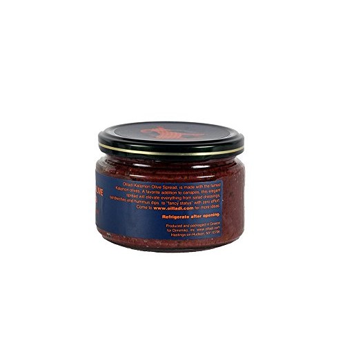 Oilladi Tapenade Kalamon Olive Spread imported from Greece, 8.1 oz