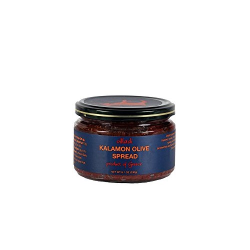 Oilladi Tapenade Kalamon Olive Spread imported from Greece, 8.1 oz