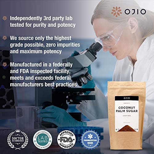 Ojio Coconut Palm Sugar - 12 Oz 12 Oz