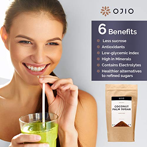 Ojio Coconut Palm Sugar - 12 Oz 12 Oz