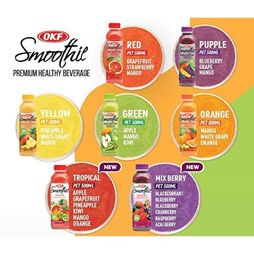 Okf Smoothie, Multi Vitamin Premium New Drink, 16.9 Fluid Ounce