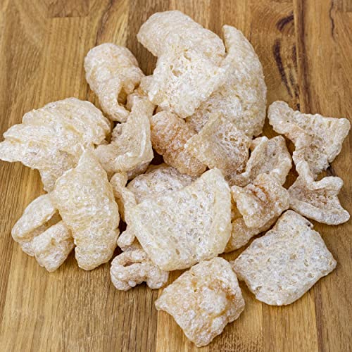 Keto Friendly Himalayan Pork Rinds Himalayan Pink Salt, 8oz Bag...