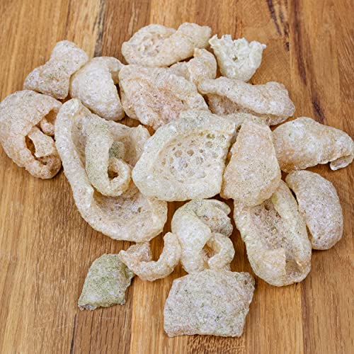 Keto-Friendly Pickle Flavor Pork Rinds Dill Pickle, 8oz Bag; P... Keto-Friendly Pickle Flavor Pork Rinds Dill Pickle, 8oz Bag; P...