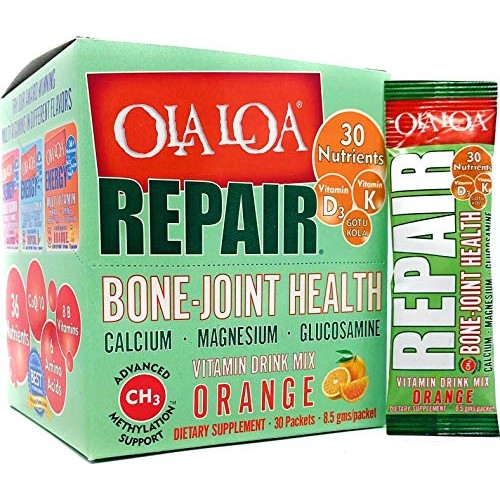 Ola Loa Repair Bone-Joint Health Supplement, Orange, 30 Count