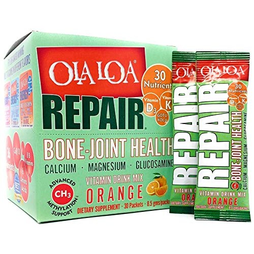 Ola Loa Repair Bone-Joint Health Supplement, Orange, 30 Count