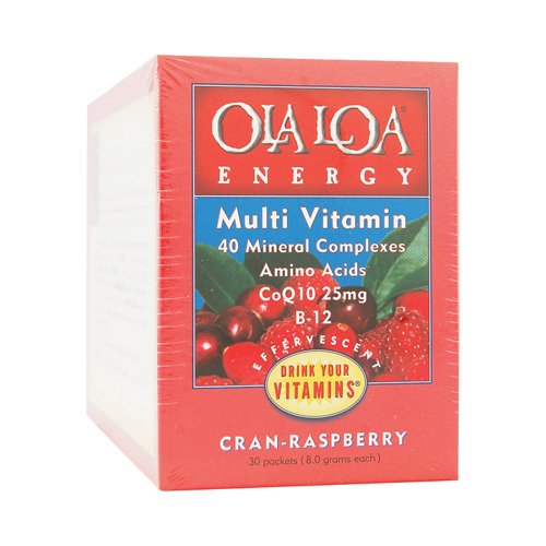 Ola Loa Energy Cran-Raspberry -- 30 Packets