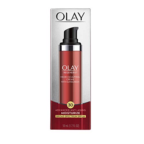Olay Regenerist Micro-Sculpting Cream Face Moisturizer With Suns