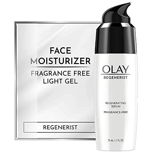 Olay Regenerist Regenerating Serum, Fragrance-Free Light Gel Fac