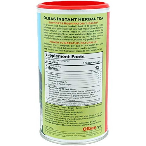 Olbas Herbal Tea By Olbas - 7 Oz