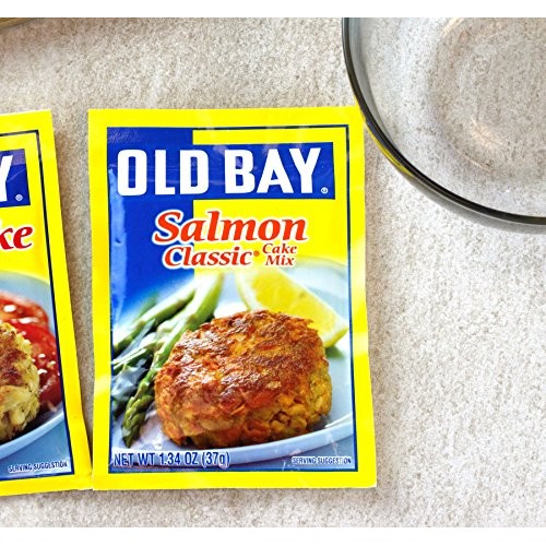 Old Bay Classic Salmon Cake Mix, 1.34 Oz, 12 Pack