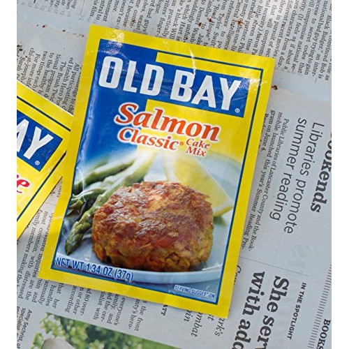 Old Bay Classic Salmon Cake Mix, 1.34 Oz, 12 Pack