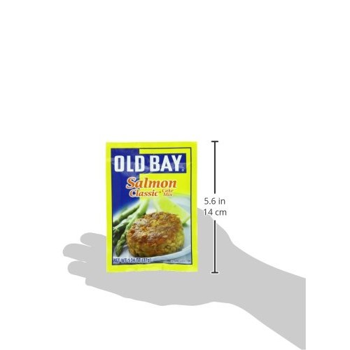Old Bay Classic Salmon Cake Mix, 1.34 Oz, 12 Pack