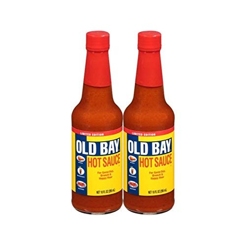Old Bay Hot Sauce 10 Ounces Limited Edition Pack Of 2 | Perfect
