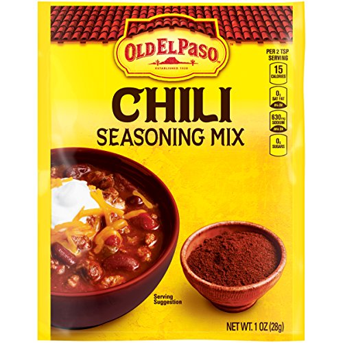 Old El Paso Chili Seasoning Mix 1 Oz Packet Pack Of 32