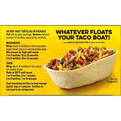 Old El Paso Soft Tortilla Bowl, Flour &Amp; Corn Blend, 7.2 Oz