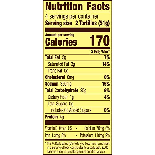 Old El Paso Soft Tortilla Bowl, Flour &Amp; Corn Blend, 7.2 Oz