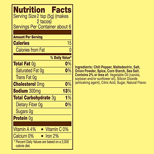 Old El Paso Taco Seasoning Mix, Original, 1 Oz