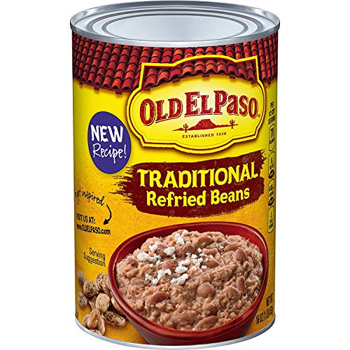 Old El Paso Traditional Refried Beans 16 Oz