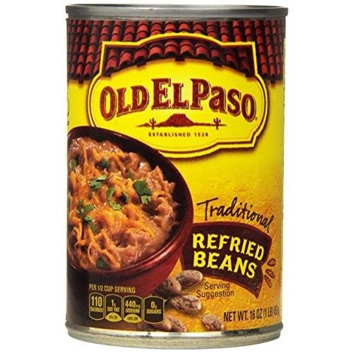 Oldelpaso Refried Beans, Large, 6 Pound