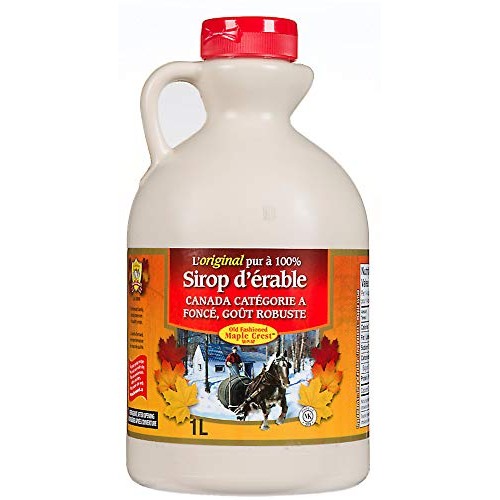 Old Fashioned Maple Crest Maple Syrup 1 Liter