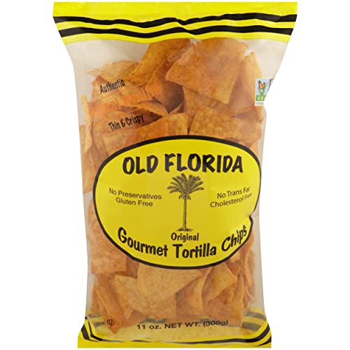 Old Florida Gourmet Products Inc, Tortilla Chip Original, 11 Ounce Old Florida Gourmet Products Inc, Tortilla Chip Original, 11 Ounce