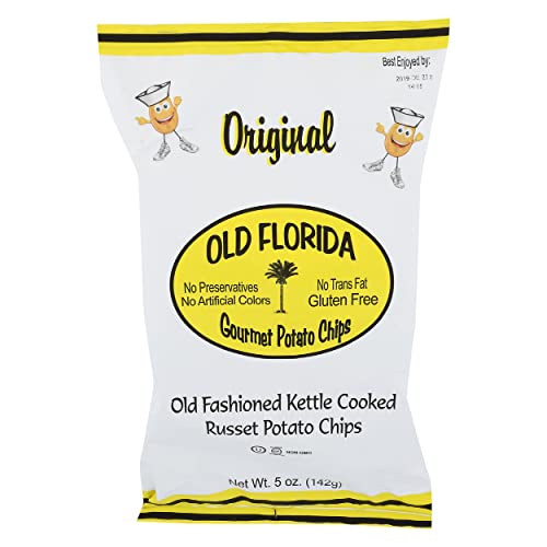 Old Florida Gourmet Products Inc, Potato Chip Original, 5 Ounce Old Florida Gourmet Products Inc, Potato Chip Original, 5 Ounce