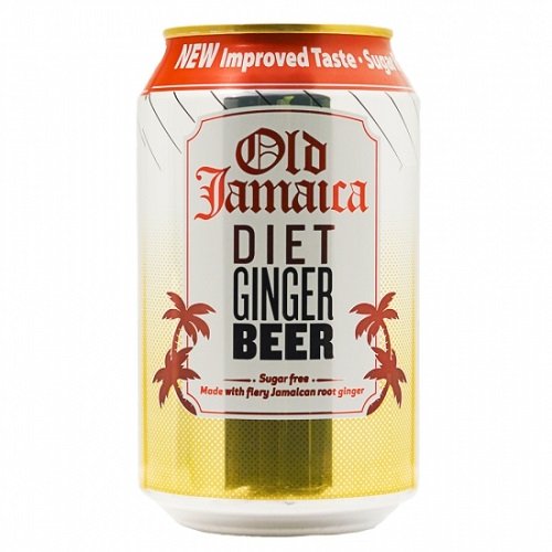 Old Jamaica Diet Ginger Beer 330Ml - Pack Of 12
