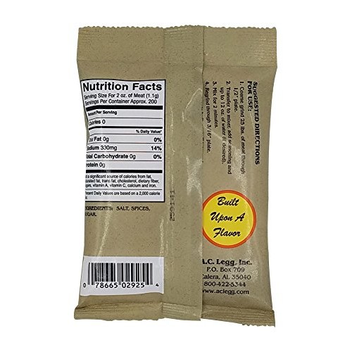 A.C. Legg Old Plantation Seasonings - Blend 29 - Pork Sausage Se