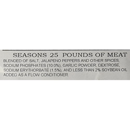 A.C. Legg Jalapeno Smoked Sausage Seasoning, 14 Ounce - With Cure