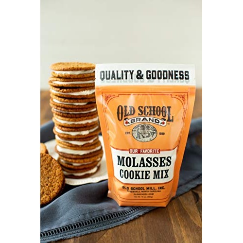Old School Brand Authentic Molasses Cookie Mix - Great For Famil