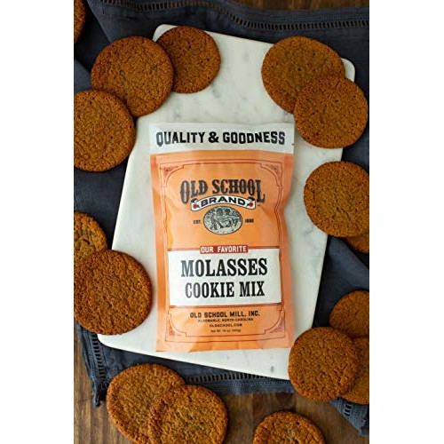 Old School Brand Authentic Molasses Cookie Mix - Great For Famil