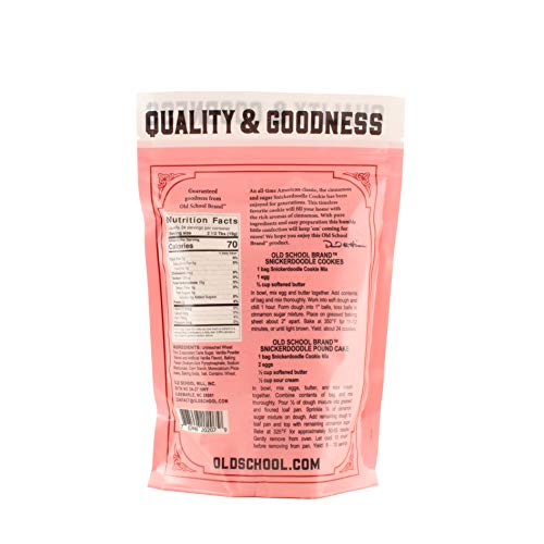 Old School Brand Classic Snickerdoodle Cookie Mix - Great For Fa