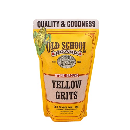 Old School Brand Stone Ground Yellow Grits - 2 Pound Bag